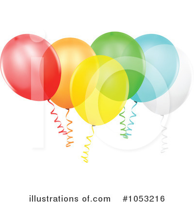 Royalty-Free (RF) Balloons Clipart Illustration by dero - Stock Sample #1053216