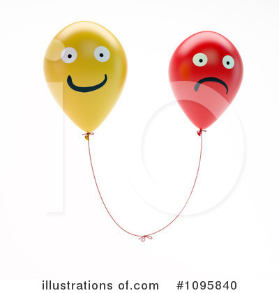 Royalty-Free (RF) Balloons Clipart Illustration by Mopic - Stock Sample #1095840