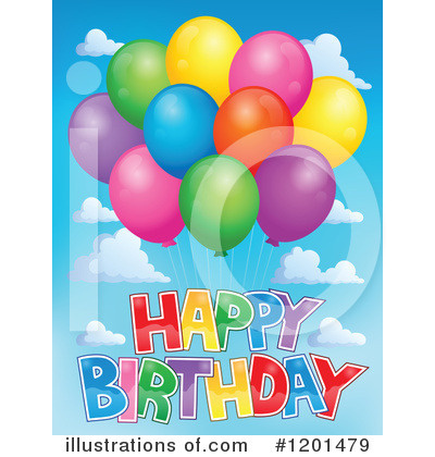 Happy Birthday Clipart #1201479 by visekart