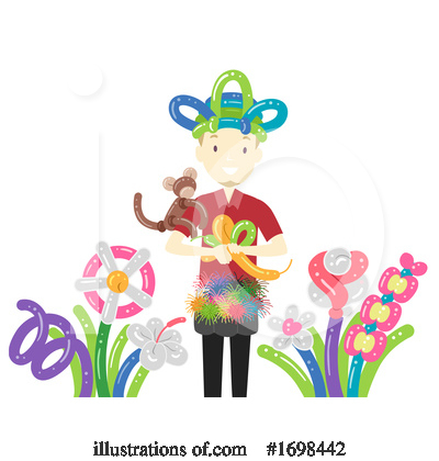 Royalty-Free (RF) Balloons Clipart Illustration by BNP Design Studio - Stock Sample #1698442