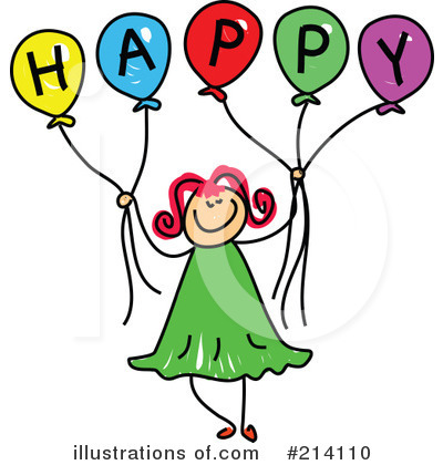 Royalty-Free (RF) Balloons Clipart Illustration by Prawny - Stock Sample #214110