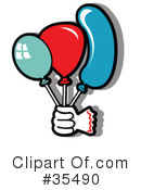 Balloons Clipart #35490 by Andy Nortnik