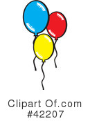Balloons Clipart #42207 by David Rey