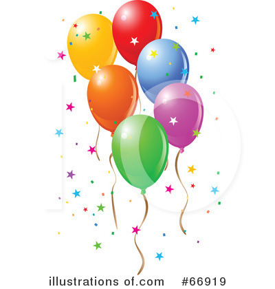 Party Balloon Clipart #66919 by Pushkin