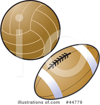 Volleyball Clipart #44779 by Lal Perera