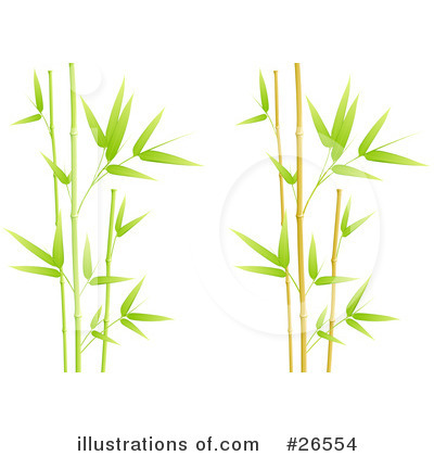 Royalty-Free (RF) Bamboo Clipart Illustration by beboy - Stock Sample #26554