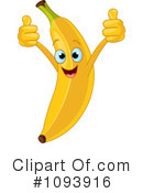 Banana Clipart #1093916 by Pushkin