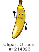 Banana Clipart #1214823 by Vector Tradition SM