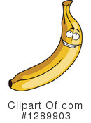 Banana Clipart #1289903 by Vector Tradition SM
