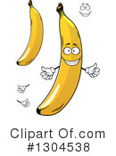 Banana Clipart #1304538 by Vector Tradition SM