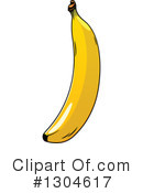 Banana Clipart #1304617 by Vector Tradition SM