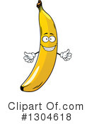 Banana Clipart #1304618 by Vector Tradition SM