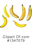 Banana Clipart #1347079 by Vector Tradition SM