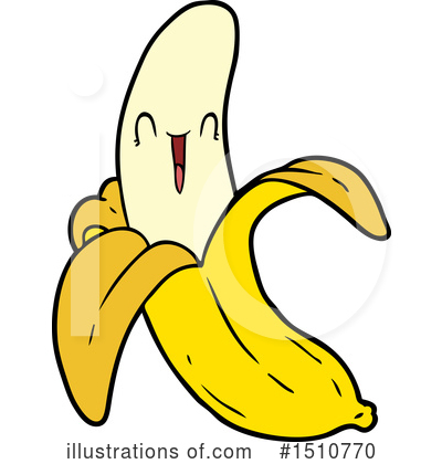 Royalty-Free (RF) Banana Clipart Illustration by lineartestpilot - Stock Sample #1510770