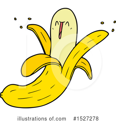 Royalty-Free (RF) Banana Clipart Illustration by lineartestpilot - Stock Sample #1527278