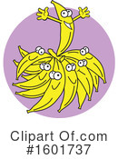 Banana Clipart #1601737 by Johnny Sajem