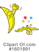Banana Clipart #1601891 by Johnny Sajem