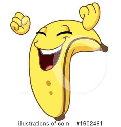 Royalty-Free (RF) Banana Clipart Illustration by yayayoyo - Stock Sample #1602461