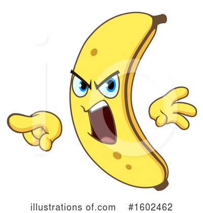 Royalty-Free (RF) Banana Clipart Illustration by yayayoyo - Stock Sample #1602462