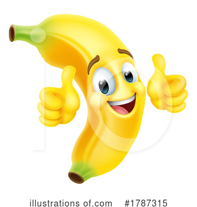 Banana Clipart #1787315 by AtStockIllustration