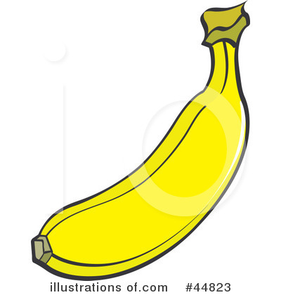 Banana Clipart #44823 by Lal Perera