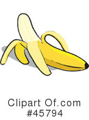 Banana Clipart #45794 by Pams Clipart