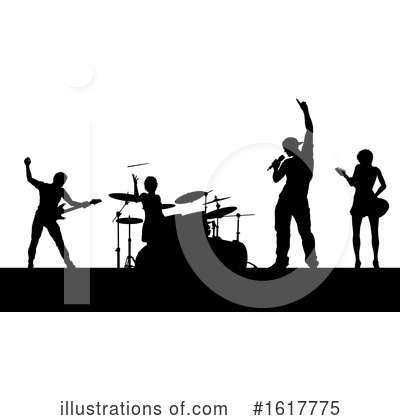 Drummer Clipart #1617775 by AtStockIllustration