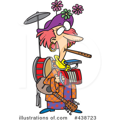 Accordian Clipart #438723 by toonaday