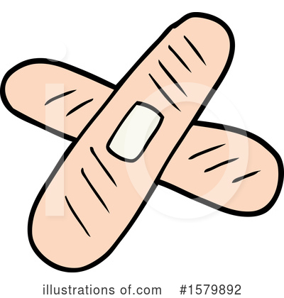 Royalty-Free (RF) Bandage Clipart Illustration by lineartestpilot - Stock Sample #1579892