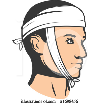 Injured Clipart #1698456 by Vector Tradition SM