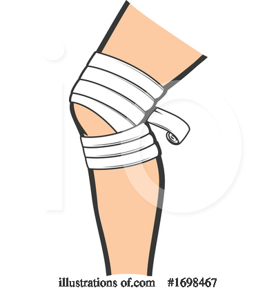 Injured Clipart #1698467 by Vector Tradition SM
