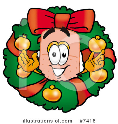 Royalty-Free (RF) Bandaid Clipart Illustration by Mascot Junction - Stock Sample #7418