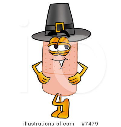 Royalty-Free (RF) Bandaid Clipart Illustration by Mascot Junction - Stock Sample #7479
