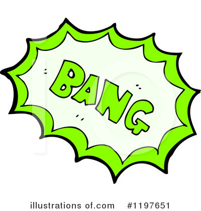 Royalty-Free (RF) Bang Clipart Illustration by lineartestpilot - Stock Sample #1197651