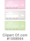 Bank Check Clipart #1058564 by michaeltravers