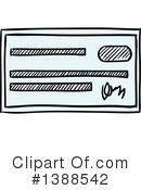 Bank Check Clipart #1388542 by Vector Tradition SM