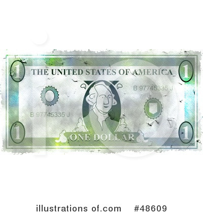 Royalty-Free (RF) Bank Note Clipart Illustration by Prawny - Stock Sample #48609