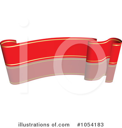 Royalty-Free (RF) Banner Clipart Illustration by dero - Stock Sample #1054183