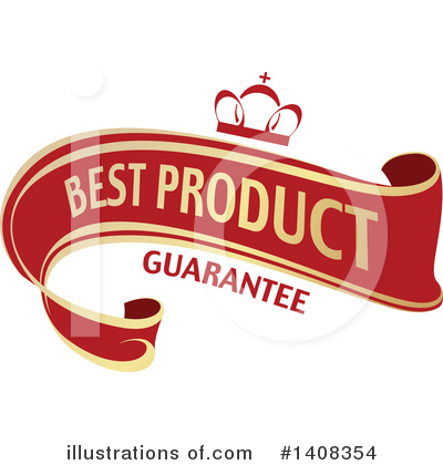 Royalty-Free (RF) Banner Clipart Illustration by dero - Stock Sample #1408354