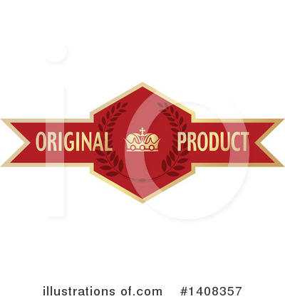 Royalty-Free (RF) Banner Clipart Illustration by dero - Stock Sample #1408357