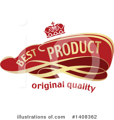 Royalty-Free (RF) Banner Clipart Illustration by dero - Stock Sample #1408362