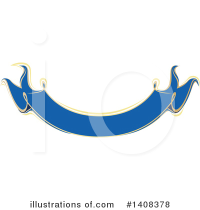 Royalty-Free (RF) Banner Clipart Illustration by dero - Stock Sample #1408378