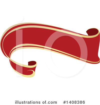 Royalty-Free (RF) Banner Clipart Illustration by dero - Stock Sample #1408386