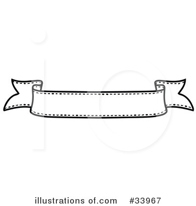 Royalty-Free (RF) Banner Clipart Illustration by C Charley-Franzwa - Stock Sample #33967