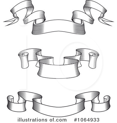 Royalty-Free (RF) Banners Clipart Illustration by Vector Tradition SM - Stock Sample #1064933