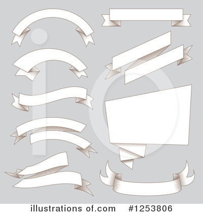 Royalty-Free (RF) Banners Clipart Illustration by vectorace - Stock Sample #1253806