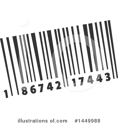 Royalty-Free (RF) Bar Code Clipart Illustration by Vector Tradition SM - Stock Sample #1449988