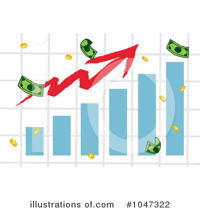 Royalty-Free (RF) Bar Graph Clipart Illustration by Hit Toon - Stock Sample #1047322