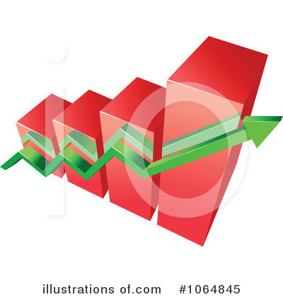 Royalty-Free (RF) Bar Graph Clipart Illustration by Vector Tradition SM - Stock Sample #1064845