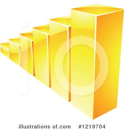 Royalty-Free (RF) Bar Graph Clipart Illustration by cidepix - Stock Sample #1219704